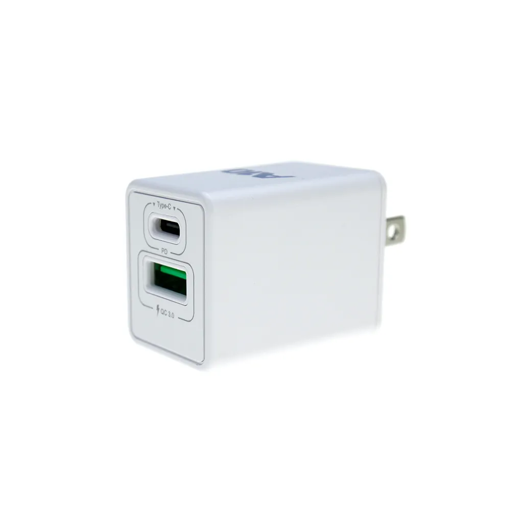 客製化Type C雙孔充電頭 Type C快充充電器