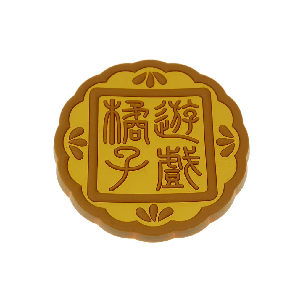 客製化月餅造型杯墊